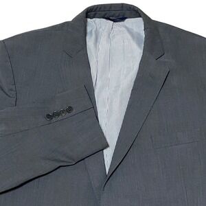 Brooks Brothers Explorer Madison Fit Gray Wool Blend Blazer‎ Sport Coat Size 48L